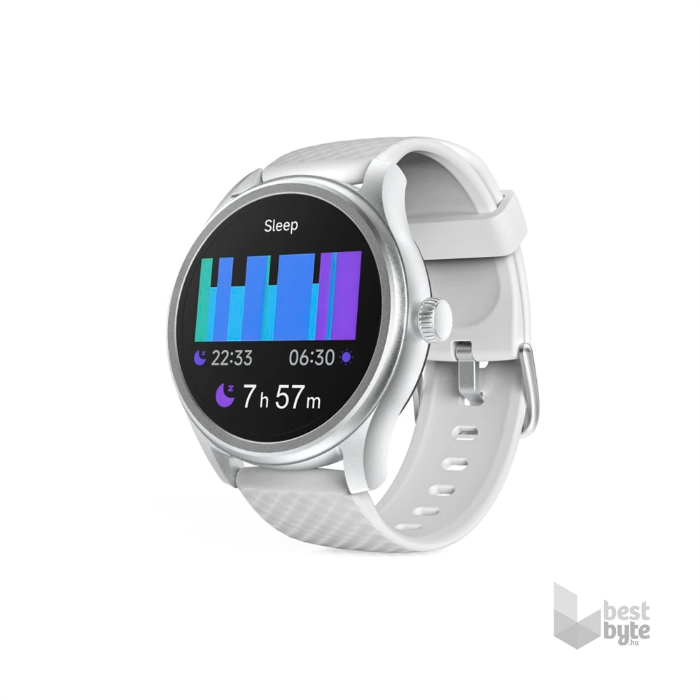 Hama 00178617 "Smartwatch 5010" ezüst kerek okosóra