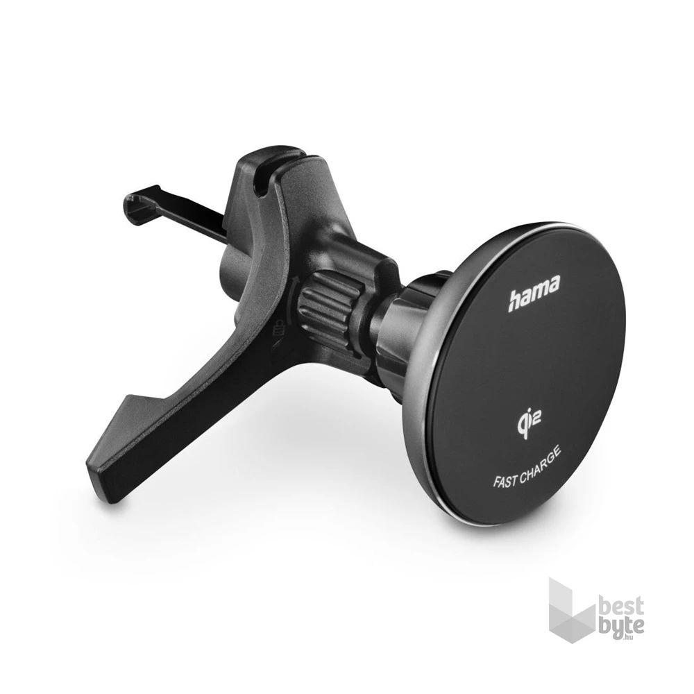 Hama 00201736 QI2-MAGNETIC 15W vezeték nélküli autós töltő
