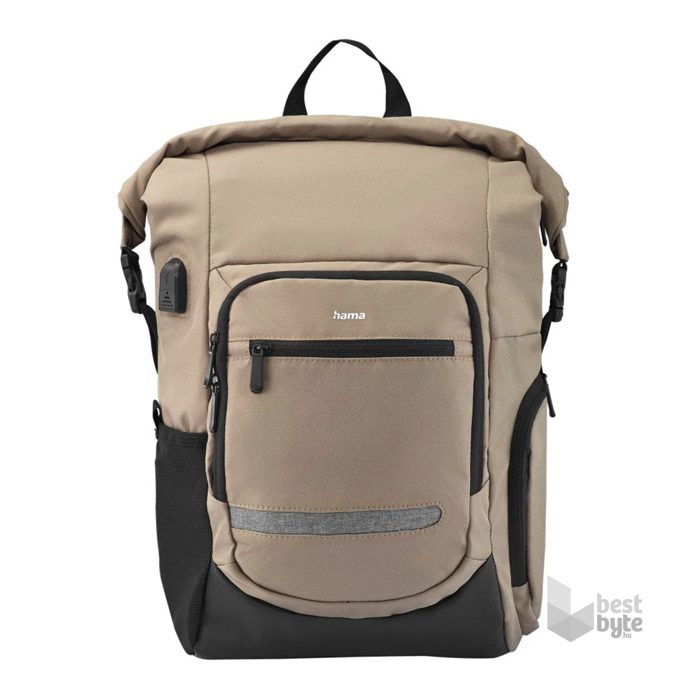 Hama 00217238 15,6" natúr notebook hátizsák