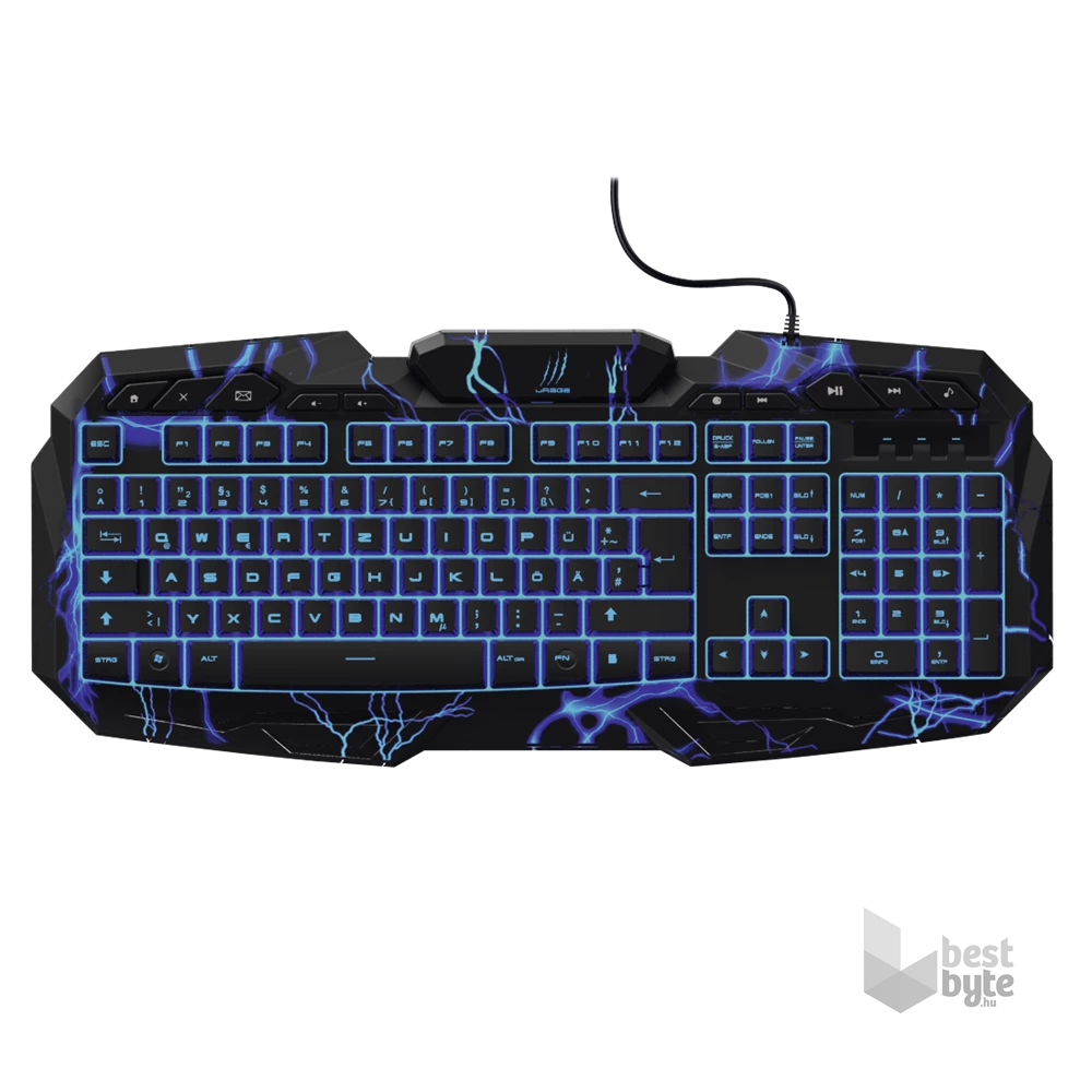 URAGE by Hama 113784 "Illuminated2" gamer billentyűzet