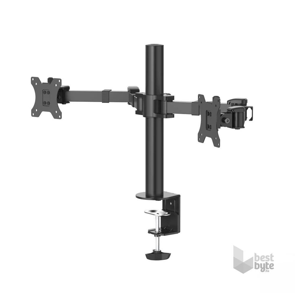 Hama 118494 Full Motion 13"-35" dupla VESA 100x100 asztali monitor tartó konzol