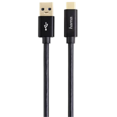 Hama 135715 USB 3.1 Type-C - USB A 1m kábel