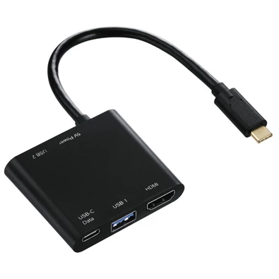 Hama 135729 4 az 1-ben USB-C multiport adapter