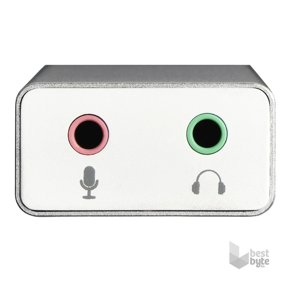 Hama 135758 ezüst USB 3.1 Type-C HUB (2x USB, 1x USB TYPE-C, 3,5MM JACK)