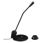 Hama 139902 "CS-461" fekete asztali mikrofon