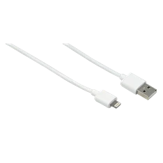 Hama 173863 1m Lightning > USB-A fehér adatkábel
