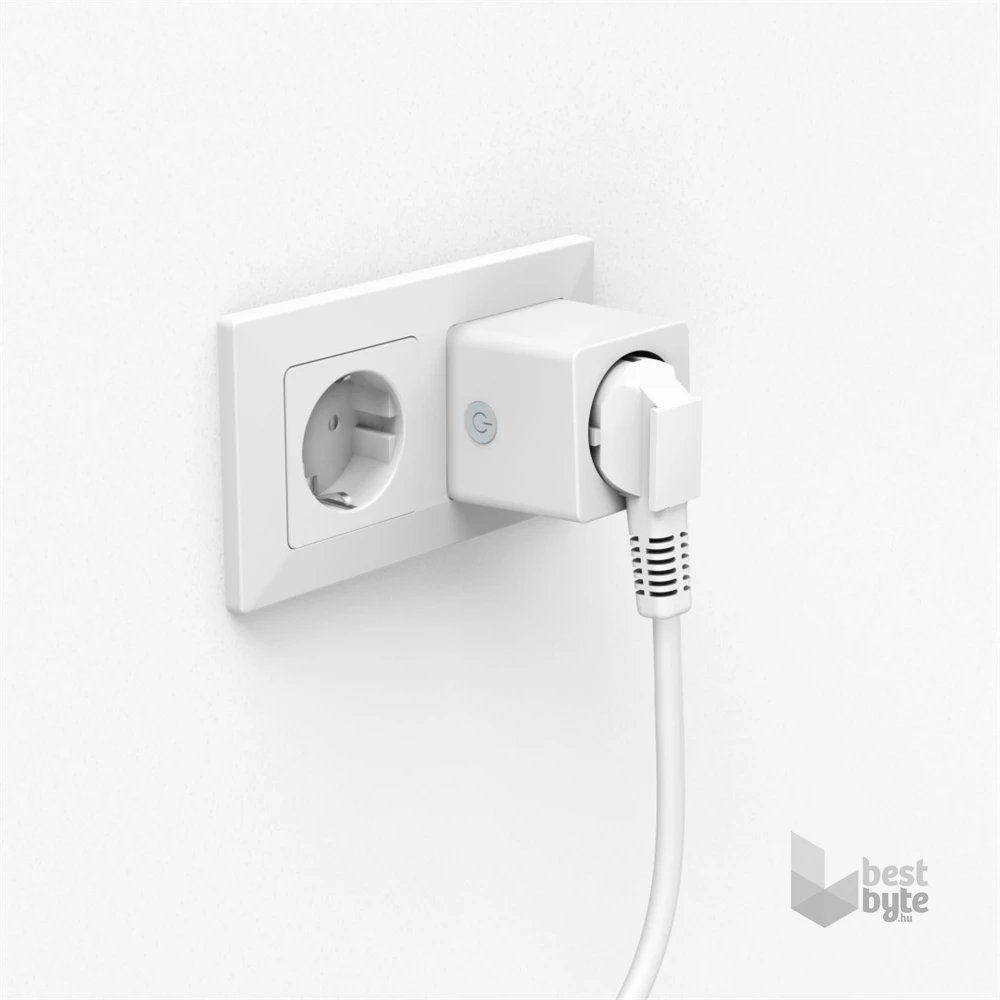 Hama 176575 3680W-os fogyasztásmérős okos WiFi mini konnektor