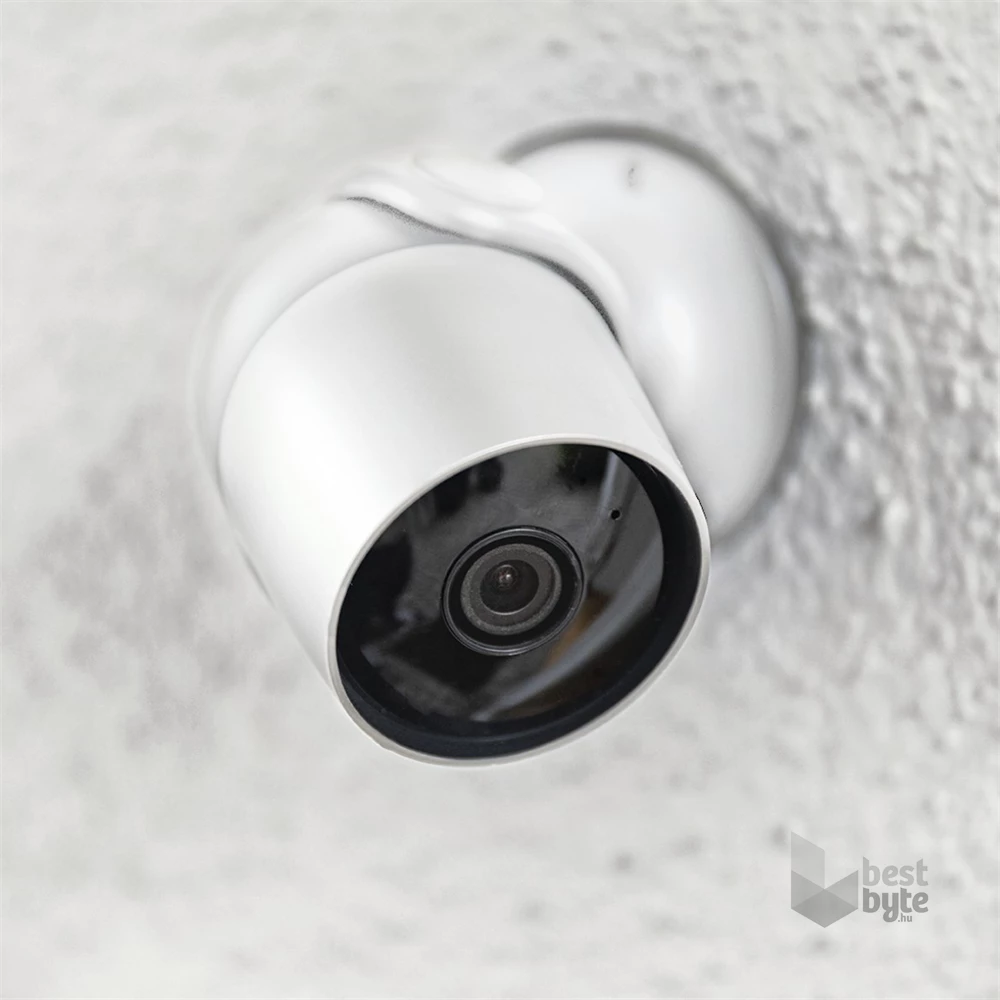 Hama 176576 fehér éjjellátó kültéri 1080P okos WiFi kamera