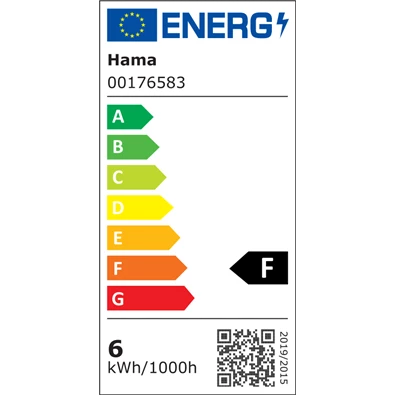 Hama 176583 E14 5,5W RGB okos Wifi LED izzó