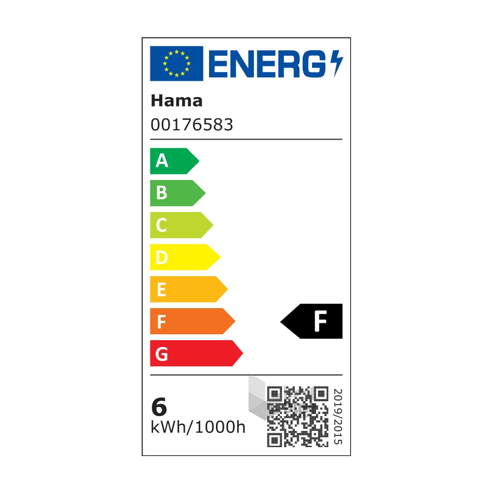 Hama 176583 E14 5,5W RGB okos Wifi LED izzó