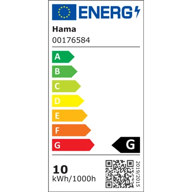 Hama 176584 E27 10W fehér okos Wifi LED izzó