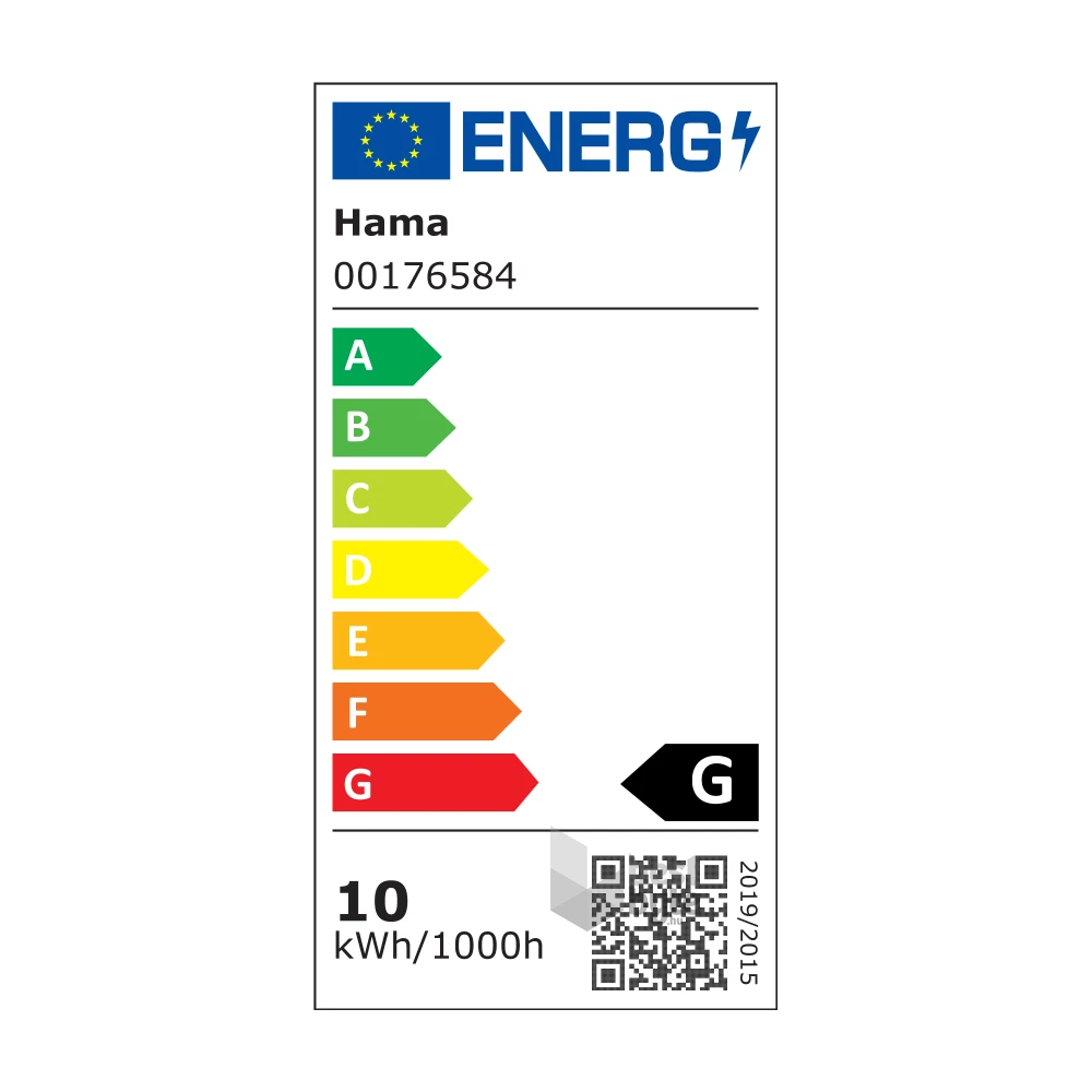 Hama 176584 E27 10W fehér okos Wifi LED izzó