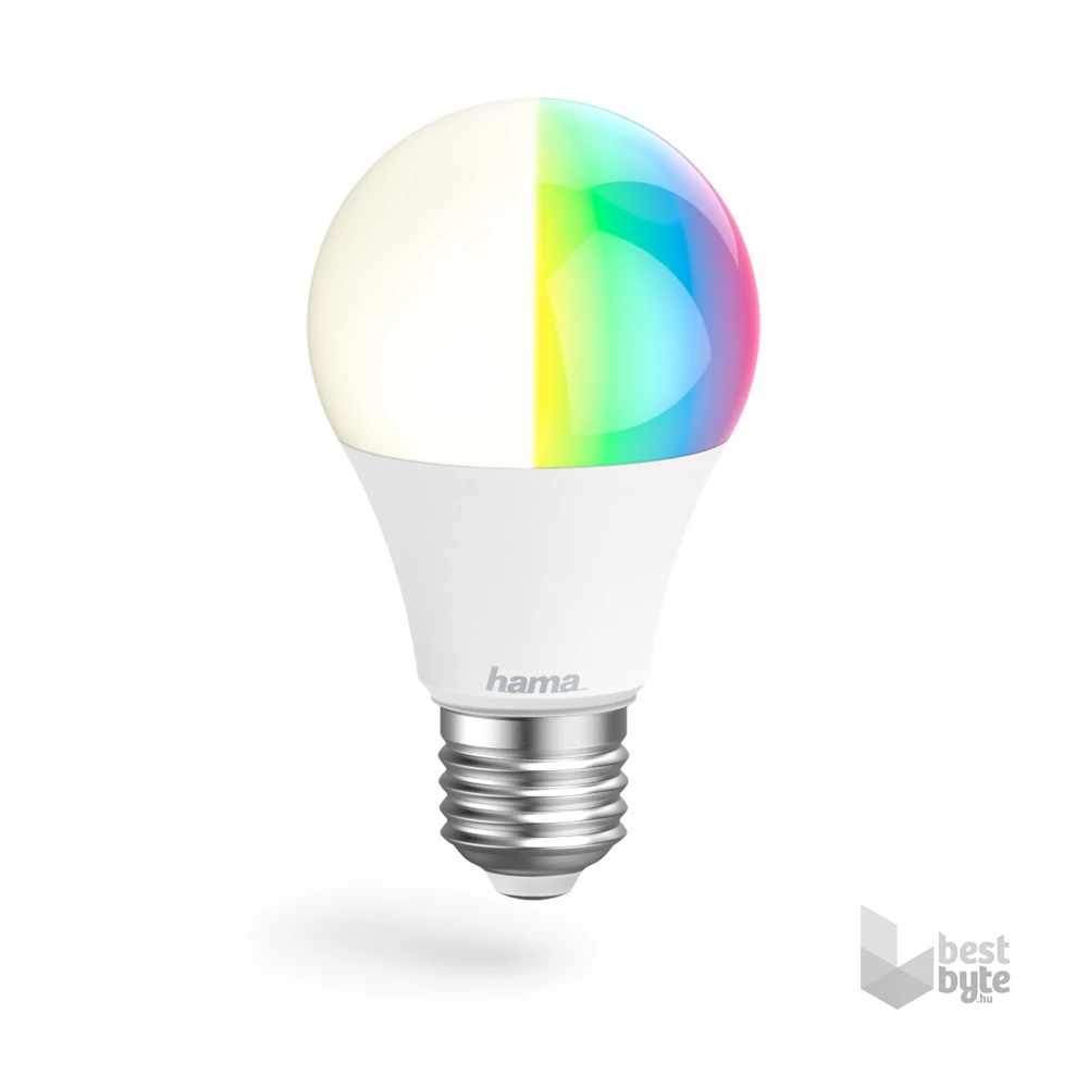 Hama 176597 E27 RGB+CCT 10W okos WIFI LED izzó