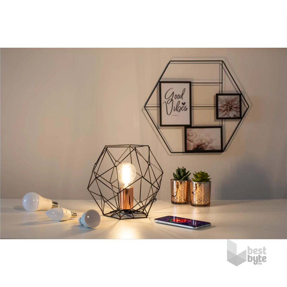 Hama 176597 E27 RGB+CCT 10W okos WIFI LED izzó