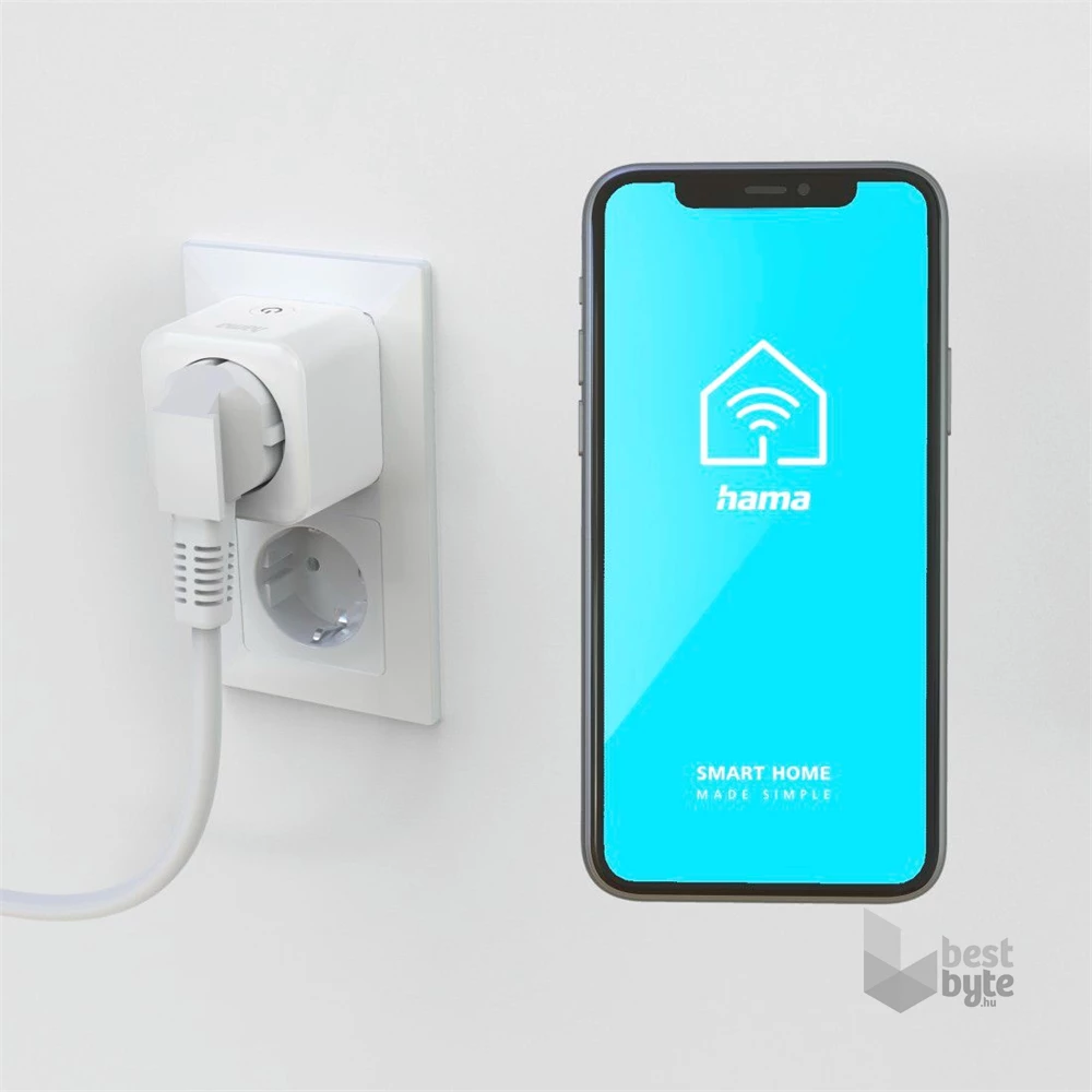 Hama 176638 3680W-os okos Wifi konnektor
