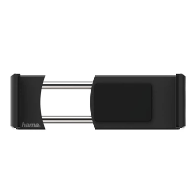Hama 178222 "FLIPPER 2.0" univerzális szellőzőrácsba rögzíthető alu. fekete autós telefon tartó