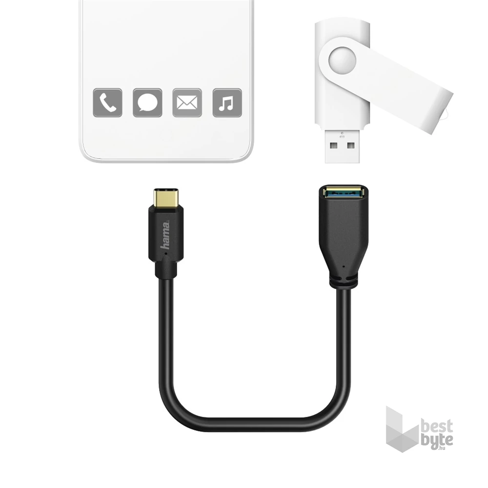 Hama 178258 USB Type-C OTG adapter