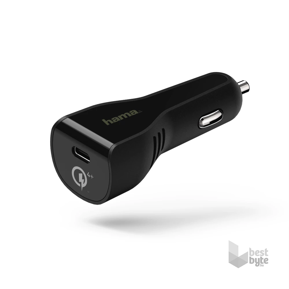 Hama 178274 Qualcomm QC 4.0 USB Type-C autós töltő