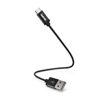 Hama 178281 USB Type-C fekete 0,2m adatkábel