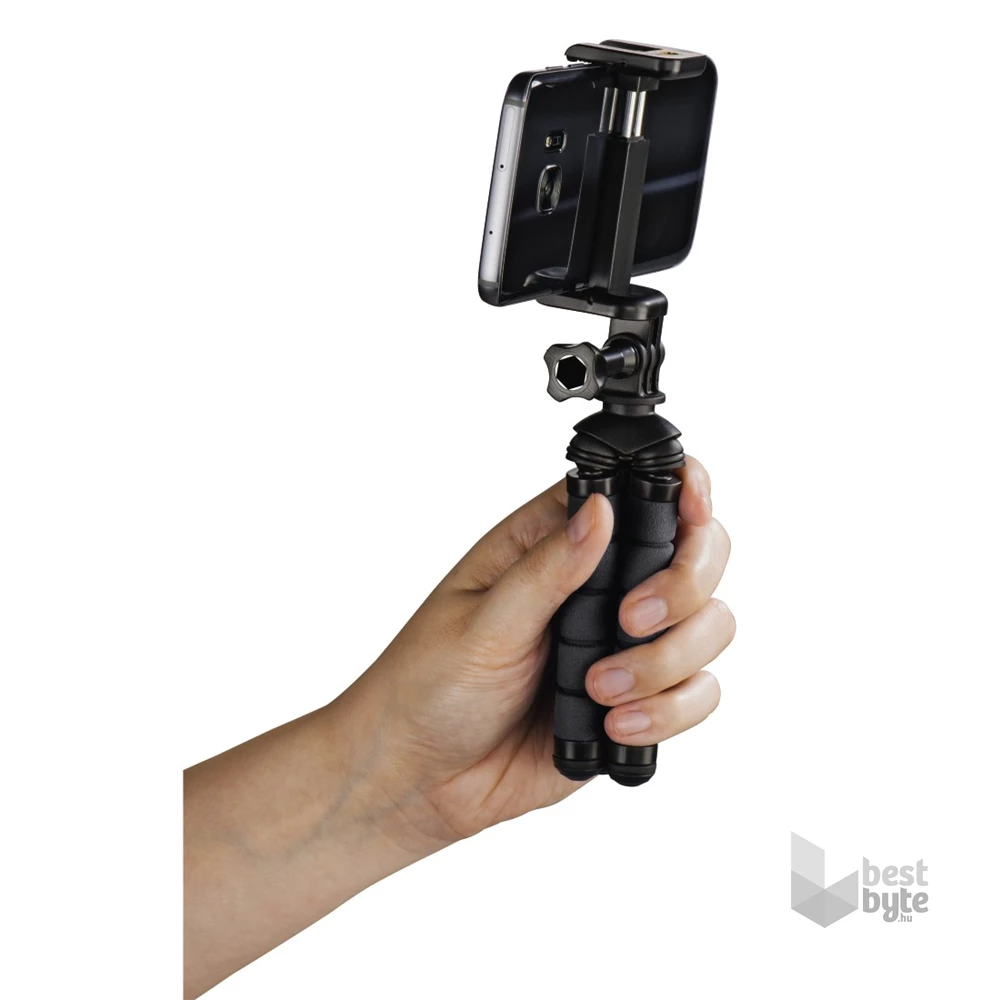 Hama 178366 "FLEX" GoPro/okostelefon fekete fotó-videó állvány