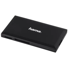 Hama 181018 "Slim" USB 3.0 superspeed fekete multi kártyaolvasó