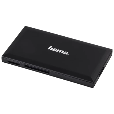 Hama 181018 "Slim" USB 3.0 superspeed fekete multi kártyaolvasó