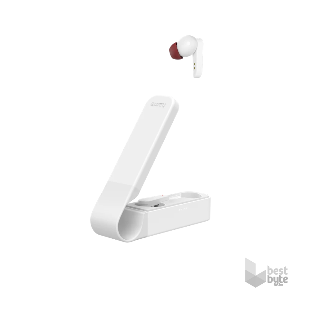 Hama 184104 "Spirit Pocket" True Wireless Bluetooth fehér fülhallgató