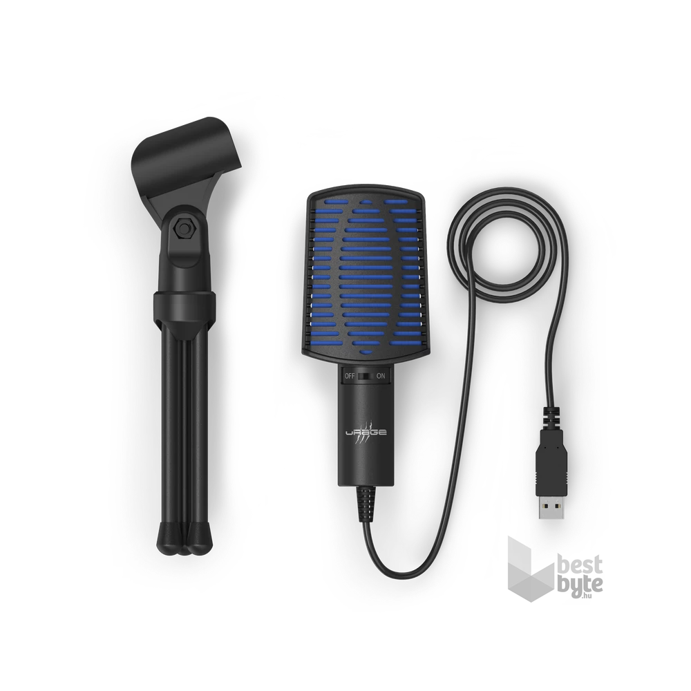 URAGE by Hama 186017 "Xstr3am Essential" asztali állványos gaming mikrofon