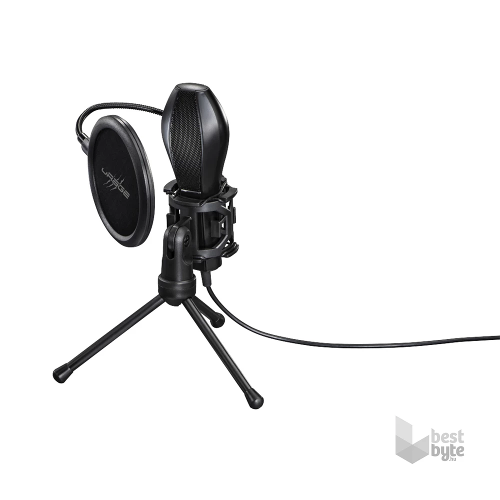 URAGE by Hama 186018 "Stream 400 Plus" asztali állványos gaming mikrofon