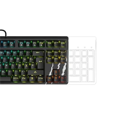 URAGE by Hama 186029 "M3chanical RDX Exodus 850TKL" RGB LED gamer billentyűzet