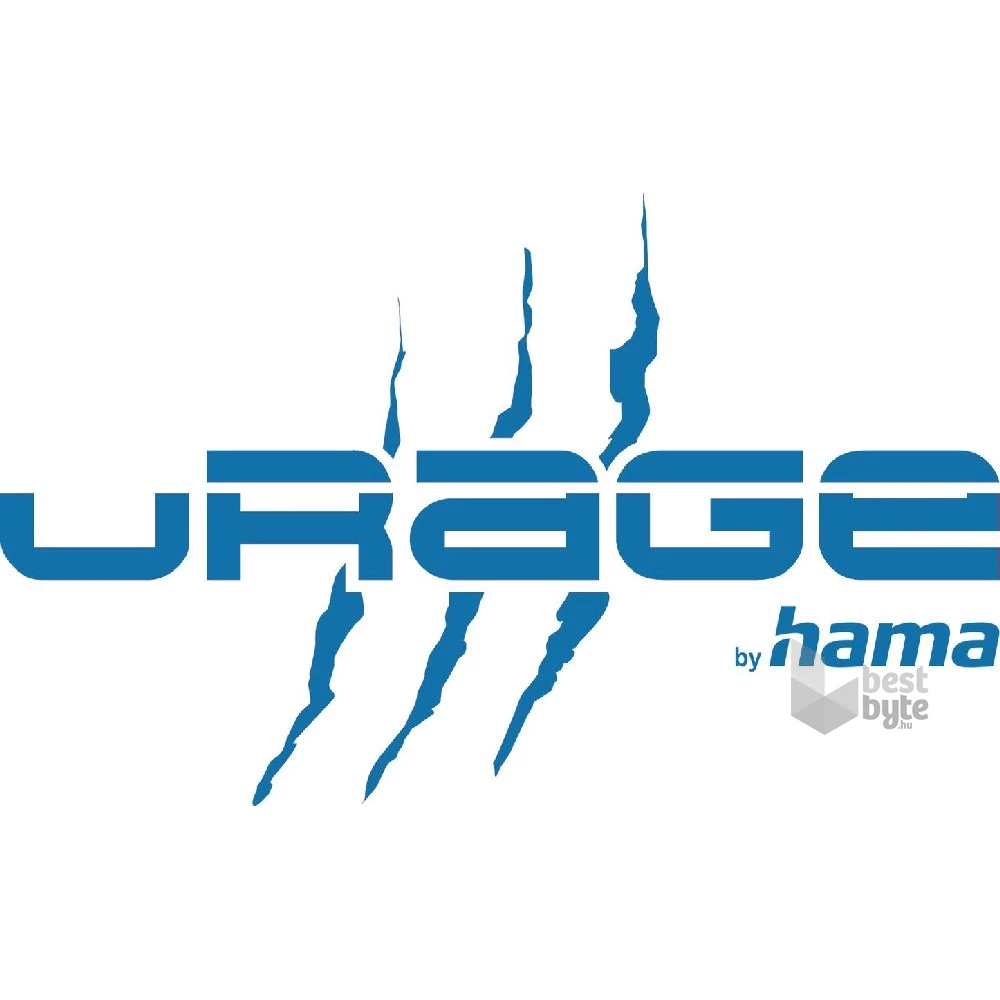 URAGE by Hama 13186041 "Exodus 100" fekete gamer billentyűzet