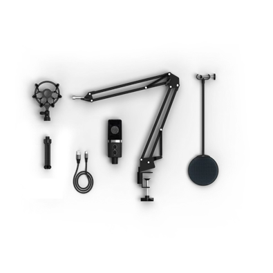 URAGE by Hama 186087 Stream 900HD Streaming állvánnyal gaming mikrofon
