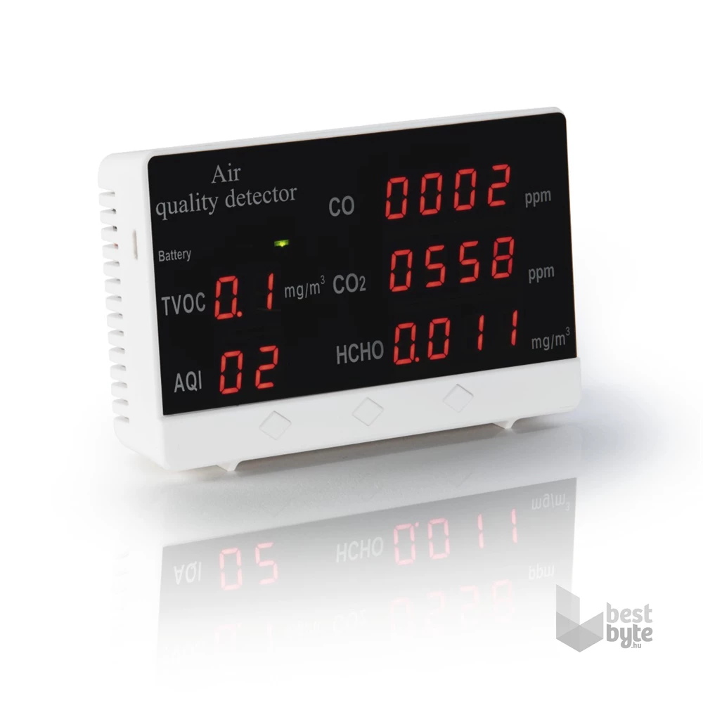 Hama 186425 CO / CO2 / HCHO / TVOC légminőség mérő