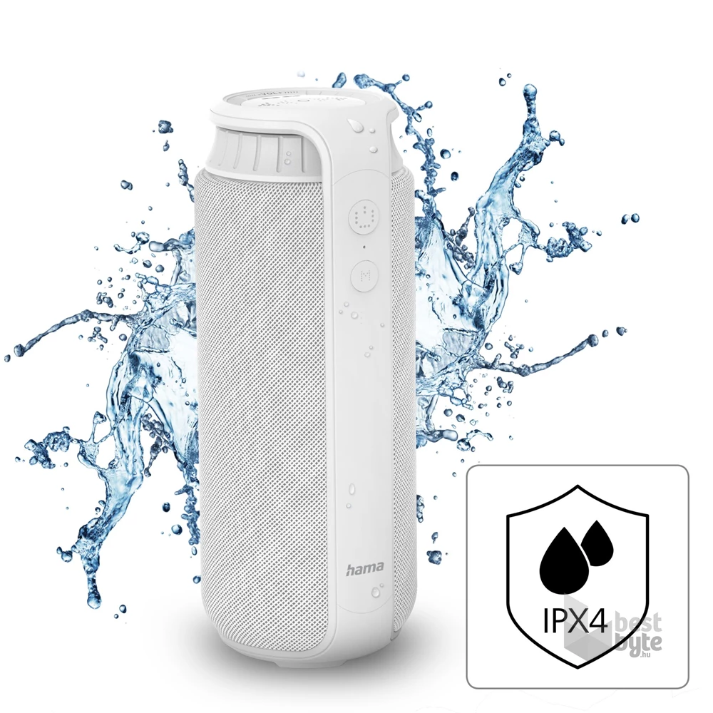 Hama 188201 "PIPE 2.0", 24W fehér bluetooth hangszóró