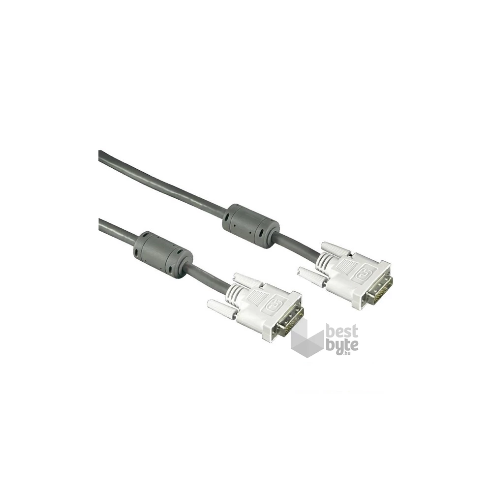 Hama 00045077 1,8m dual link DVI-DVI kábel