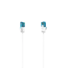 Hama 200689 "Slim-Flexible" FIC CAT6 (10Gbps) 1,5m fehér patchkábel