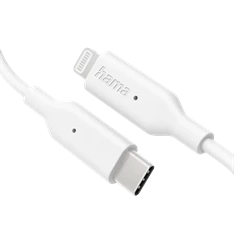 Hama 201598 FIC E3 1m Lightning > USB Type-C fehér adatkábel
