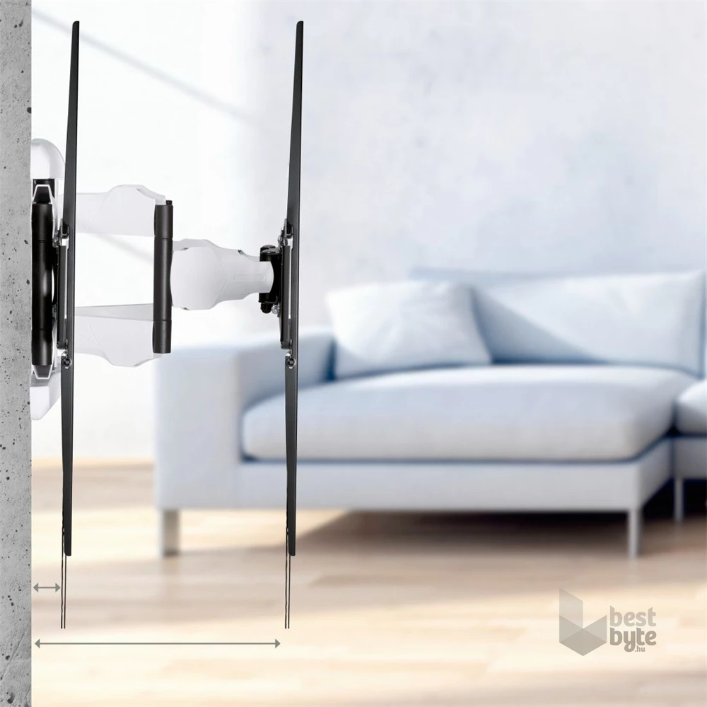 Hama 220838 FITV FULL MOTION 800x600 2 karos falitartó