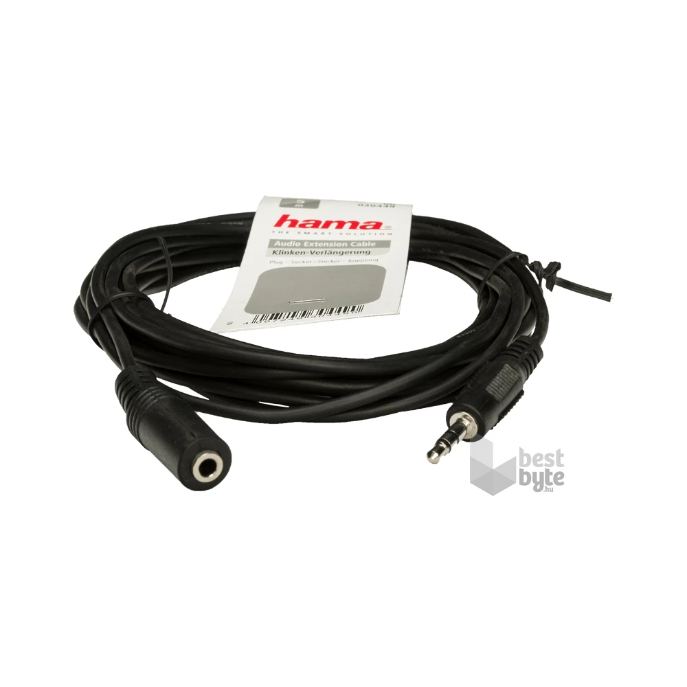 Hama 30449 ST ECO 5,0m 3,5 mm Jack hosszabbító kábel
