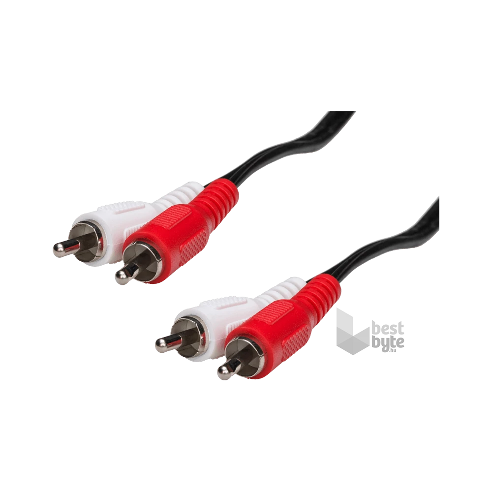 Hama 30468 ST ECO 5,0m 2RCA-2RCA összekötő kábel