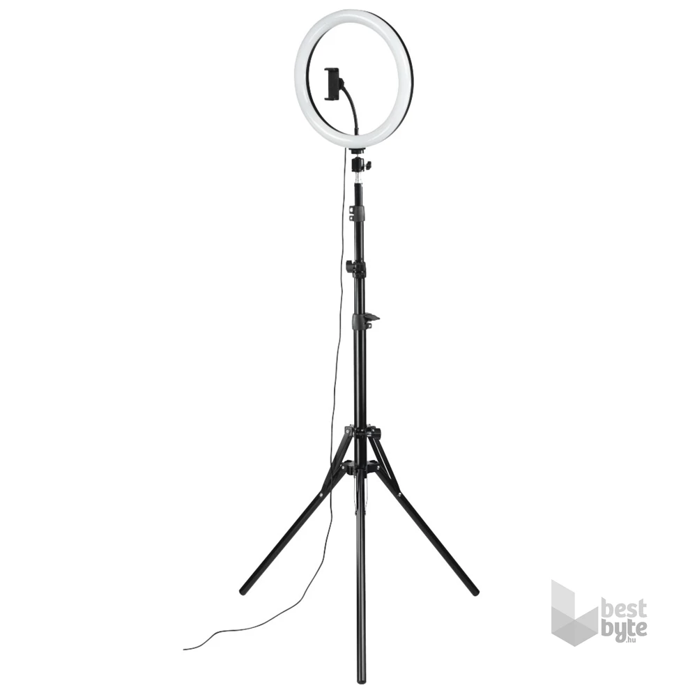 Hama 4659 "SPOTLIGHT STEADY 120 II" LED körlámpás okostelefon állvány