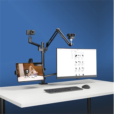 Hama 4663 4 karos streaming monitor tartó