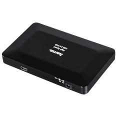 Hama 4 portos fekete USB 2.0 HUB + hálózati tápegység