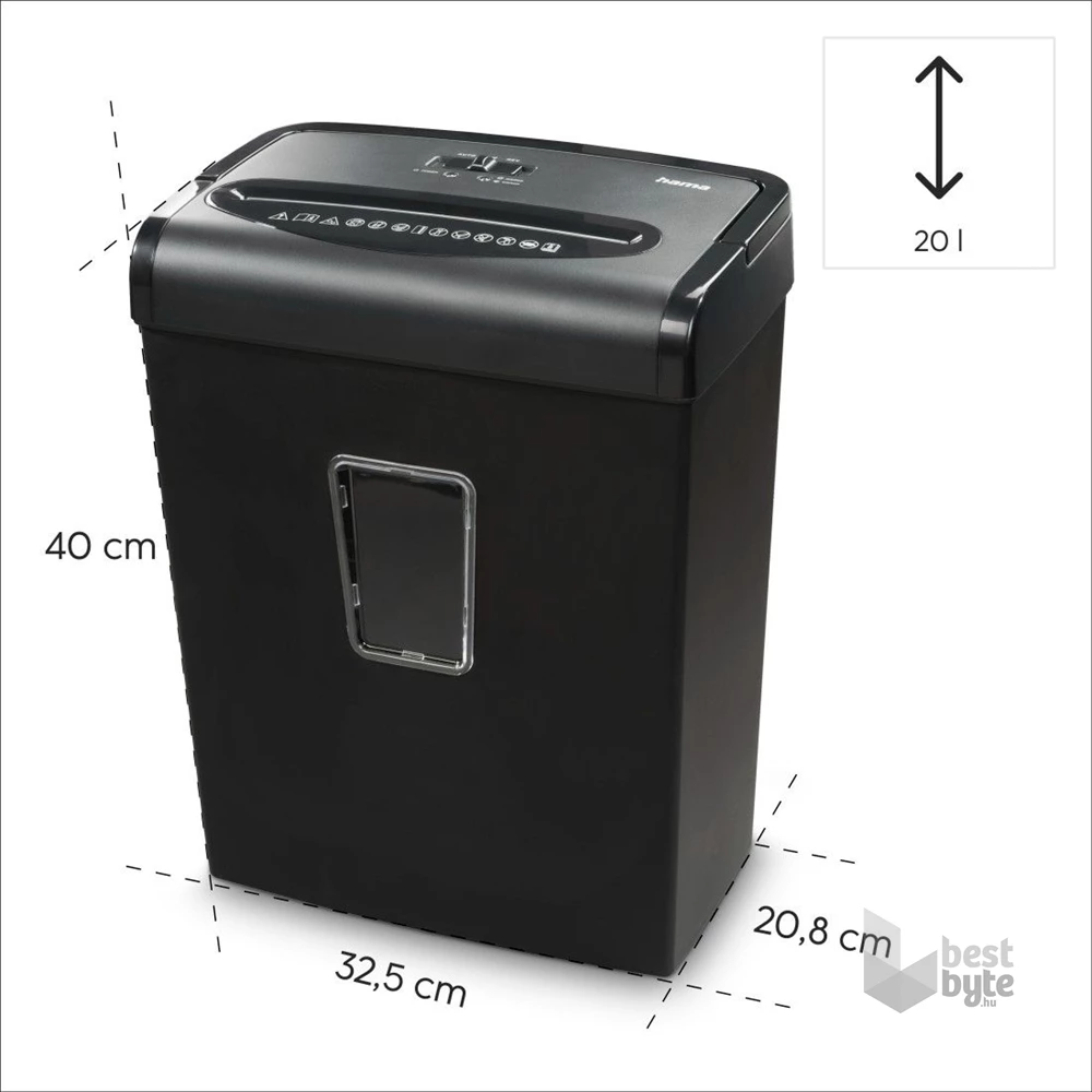 Hama 50548 PRÉMIUM M8 iratmegsemmisítő