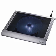 Hama 53062 "BUISNESS TITAN" 17,3"-ig 1 ventilátoros titán notebook hűtőpad
