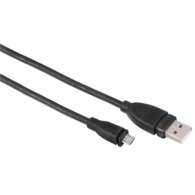 Hama 54589 3m fekete Micro USB adatkábel