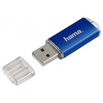 Hama 90982 USB 2.0 "Laeta" 8GB 10MB/s kék Flash Drive
