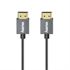 Hama "Elite" High speed HDMI kábel ethernettel, 0,75m