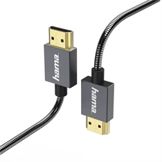 Hama "Elite" High speed HDMI kábel ethernettel, 0,75m