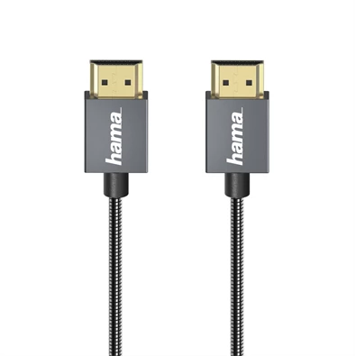 Hama 135792 "Elite" High speed HDMI kábel ethernettel, 0,75m